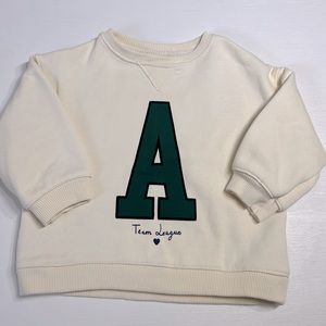 Zara, Team League Sweatshirt, Size 12-18M